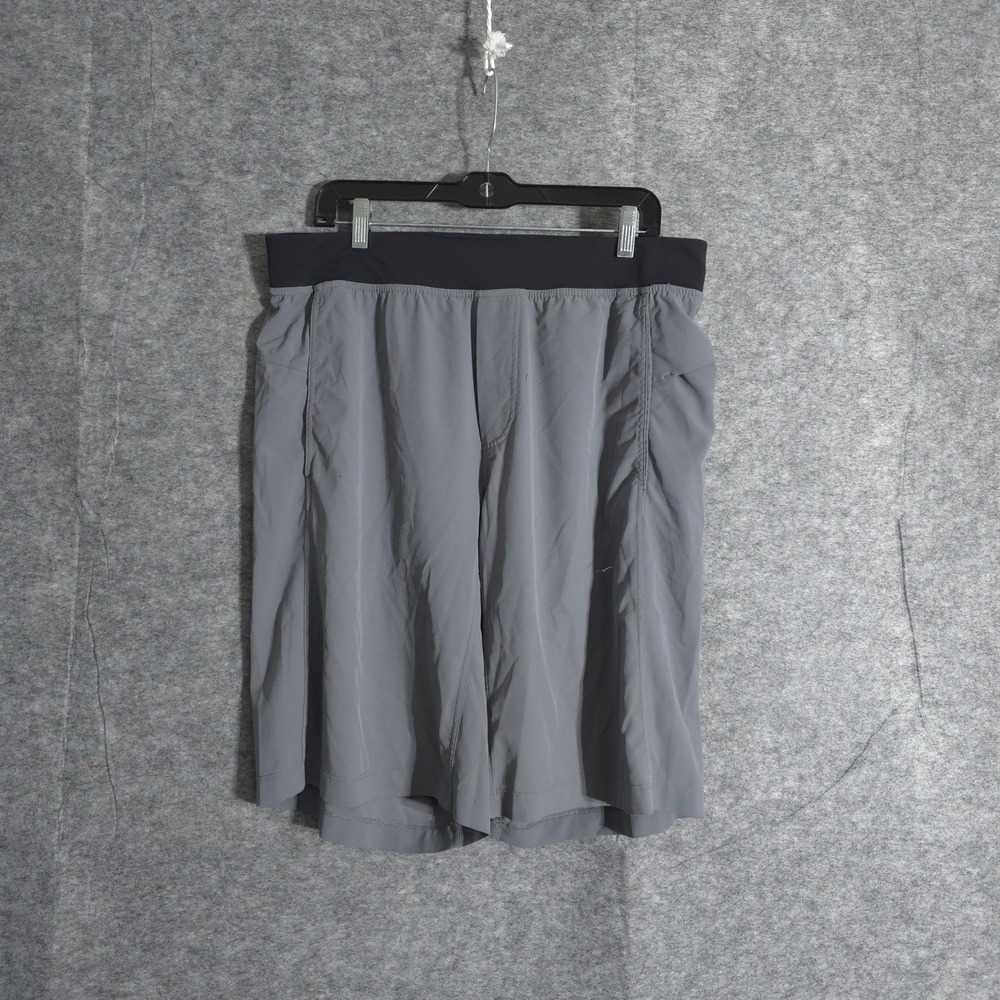 Lululemon Running Shorts Athletic Men's Size 35 Gray Workout Shorts Lightweight
